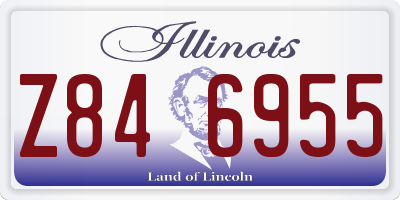 IL license plate Z846955