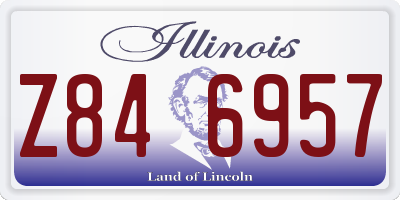 IL license plate Z846957