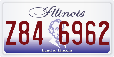 IL license plate Z846962