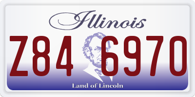 IL license plate Z846970