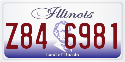 IL license plate Z846981