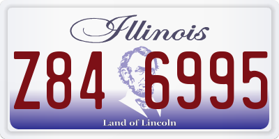 IL license plate Z846995