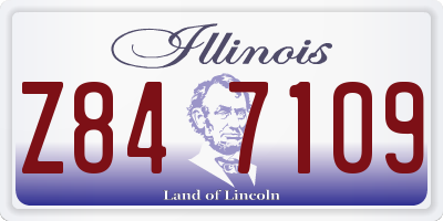 IL license plate Z847109