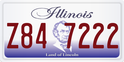 IL license plate Z847222