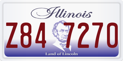 IL license plate Z847270