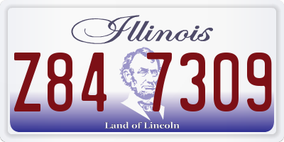 IL license plate Z847309