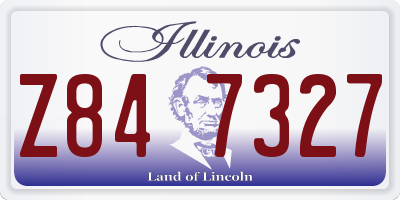 IL license plate Z847327