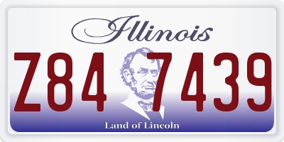 IL license plate Z847439