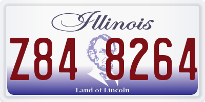 IL license plate Z848264