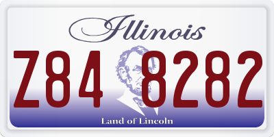 IL license plate Z848282