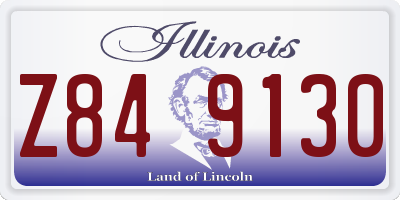 IL license plate Z849130