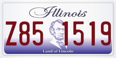 IL license plate Z851519