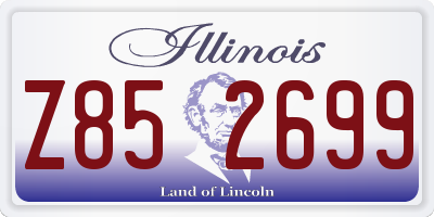 IL license plate Z852699