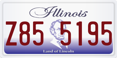 IL license plate Z855195