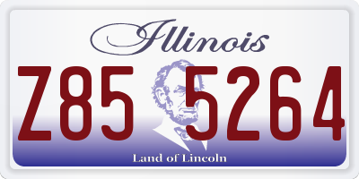 IL license plate Z855264