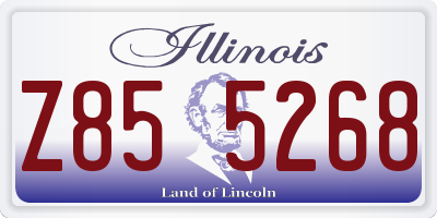IL license plate Z855268