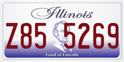 IL license plate Z855269