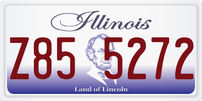 IL license plate Z855272