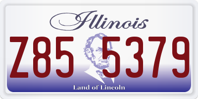 IL license plate Z855379
