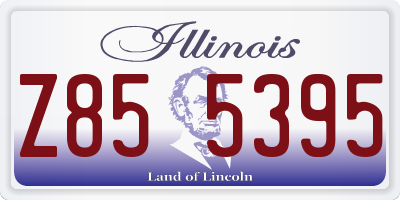 IL license plate Z855395