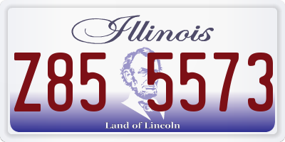 IL license plate Z855573
