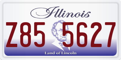 IL license plate Z855627