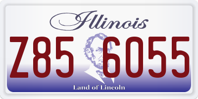 IL license plate Z856055