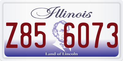IL license plate Z856073