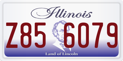 IL license plate Z856079