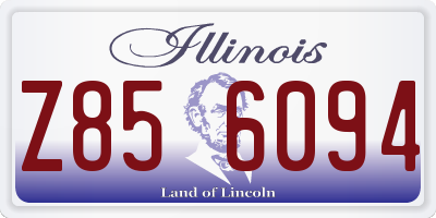 IL license plate Z856094