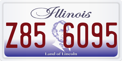 IL license plate Z856095