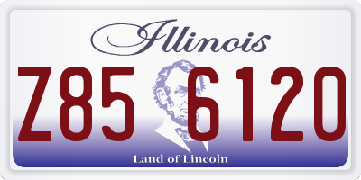 IL license plate Z856120