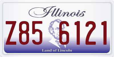 IL license plate Z856121
