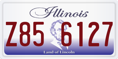 IL license plate Z856127