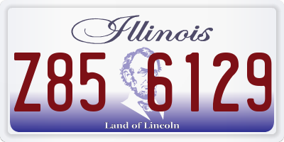 IL license plate Z856129
