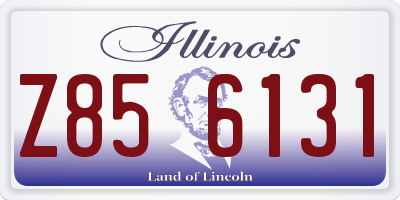 IL license plate Z856131