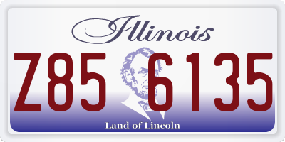IL license plate Z856135