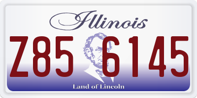 IL license plate Z856145