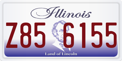 IL license plate Z856155