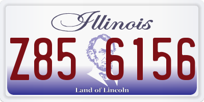 IL license plate Z856156