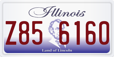 IL license plate Z856160
