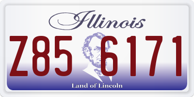 IL license plate Z856171