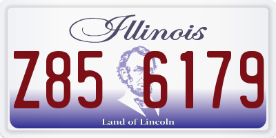 IL license plate Z856179