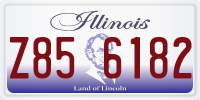 IL license plate Z856182