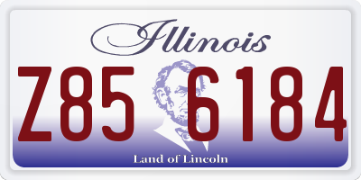 IL license plate Z856184