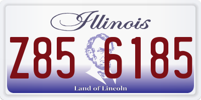 IL license plate Z856185