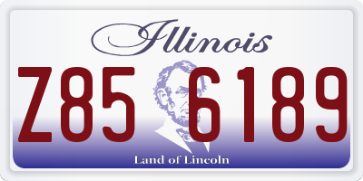 IL license plate Z856189
