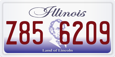 IL license plate Z856209