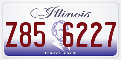IL license plate Z856227