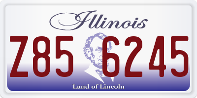 IL license plate Z856245
